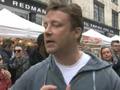News video: Jamie Oliver raises healthy food awareness